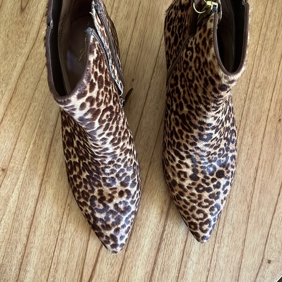 J Crew leopard ankle boot - like new - Picture 7 of 7